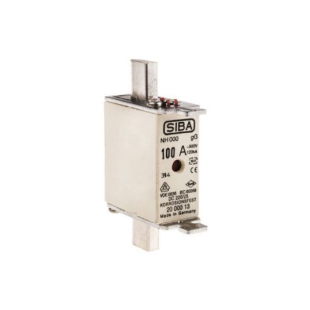 Fusibles ELECOND Siba NH Cal. 80 - 500V 120kA gG