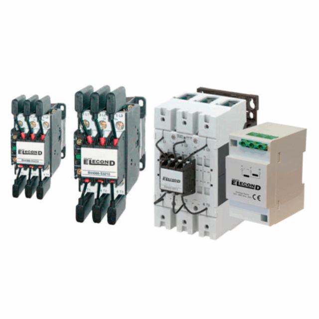 Contactores ELECOND para capacitores con resistencias de preinserción – Linea Compact Hasta 400V / 460V